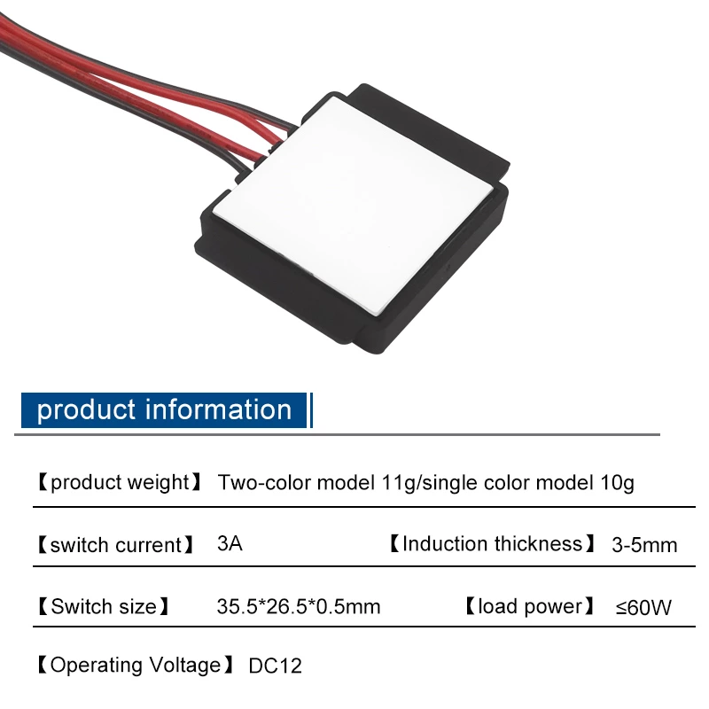 Mirror Touch Sensor Switch