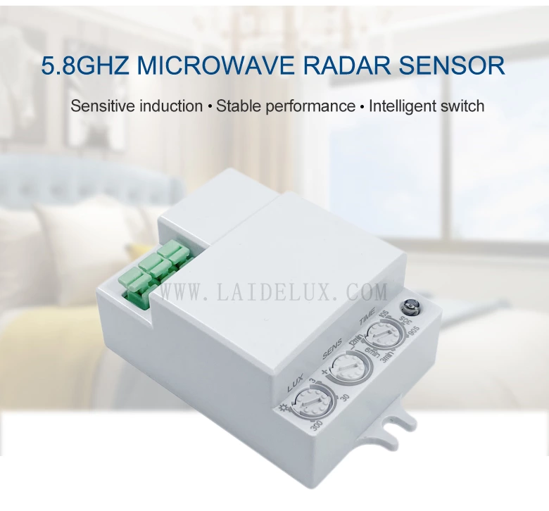 Mini 5.8ghz Microwave Radar Sensor