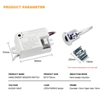 Removable Hand Sweep  Sensor Switch