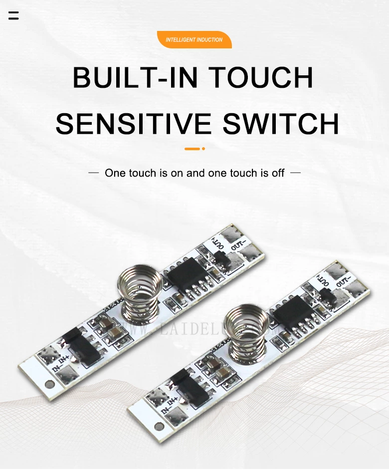 Built-in Touch Sensor Switch