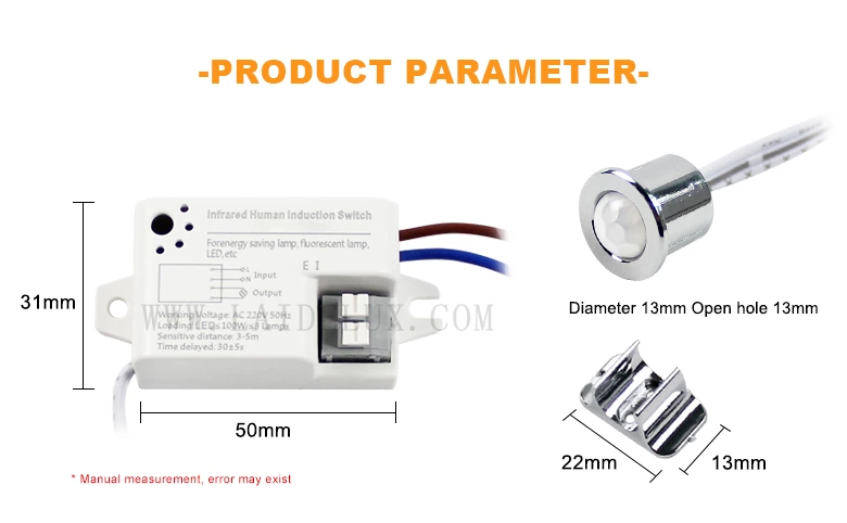 Removable Human Body Induction Switch