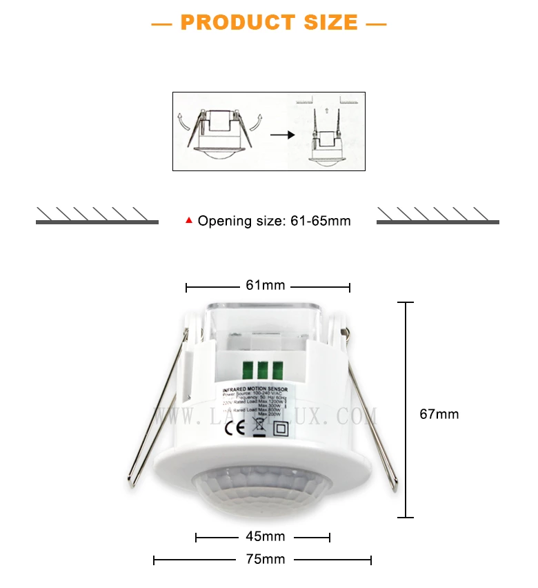 Embedded  Induction Switch