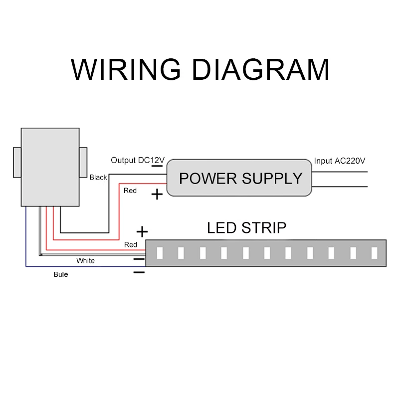 Mirror Touch Sensor Switch（huskless）