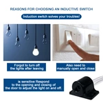 Wardrobe Single Door Control Sensor Switch(Black)