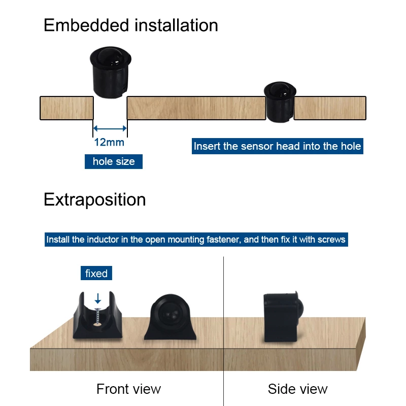 Human Infrared Dual Sensor Switch