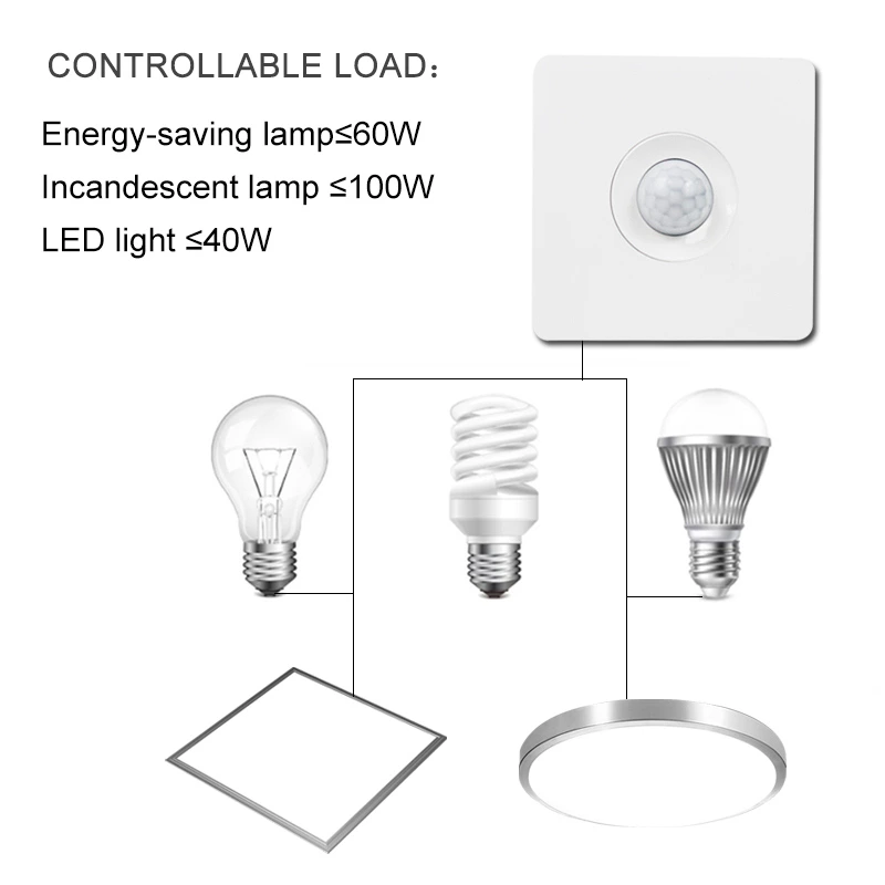 Pir Motion Sensor Switch