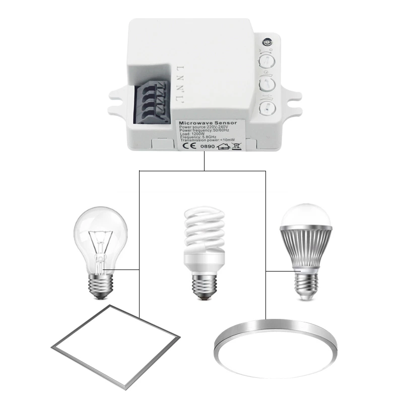 Radar Sensor Switch Is Adjustable