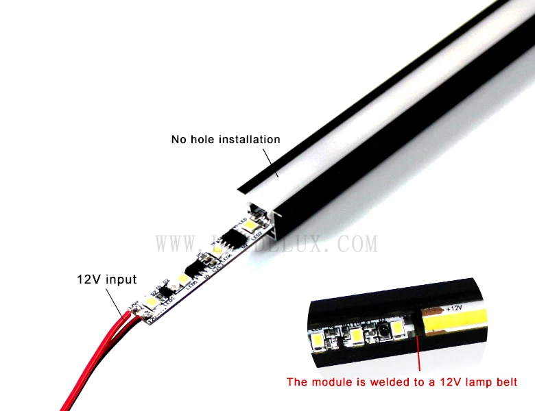 Hole-free Hand Sweep Switch