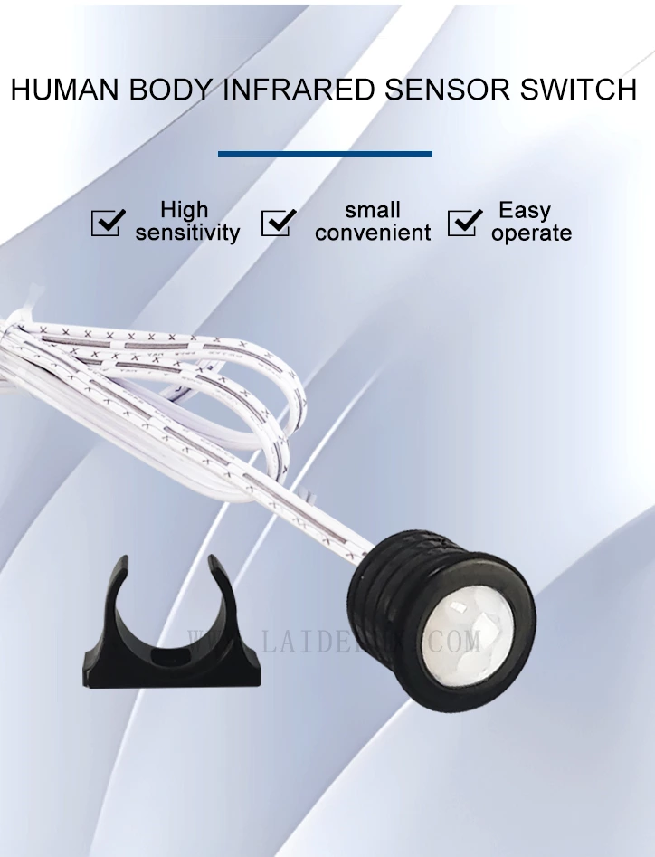 Human Body Infrared Sensor Switch（blcak）