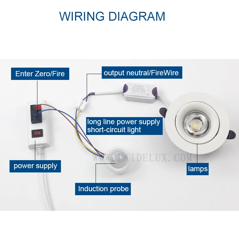 Small Mini Human Body Sensor Switch