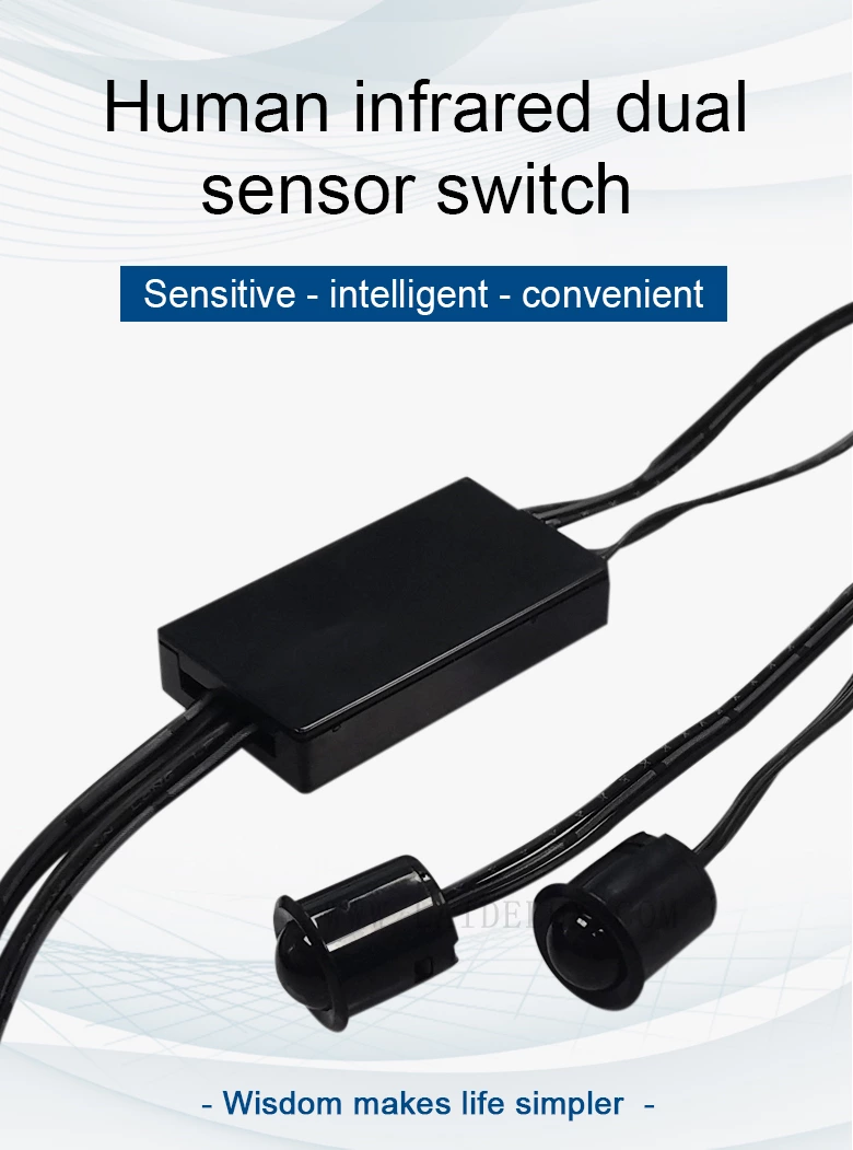 Human Infrared Dual Sensor Switch