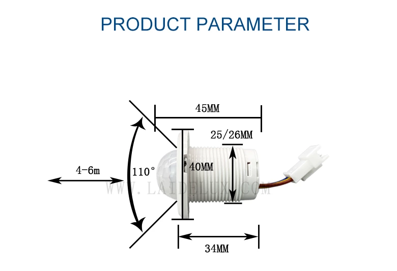 Infrared Body Sensing Probe