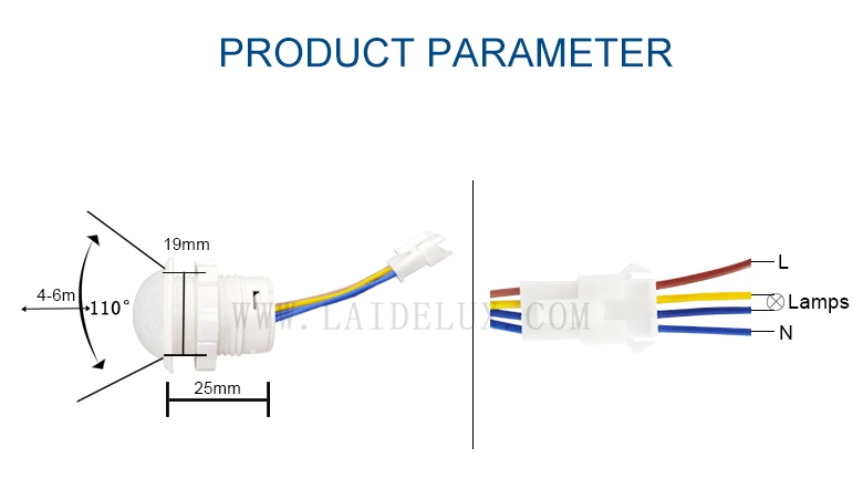 Mini Infrared Body Sensing Probe