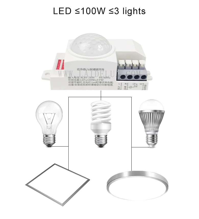 Infrared sensor switch