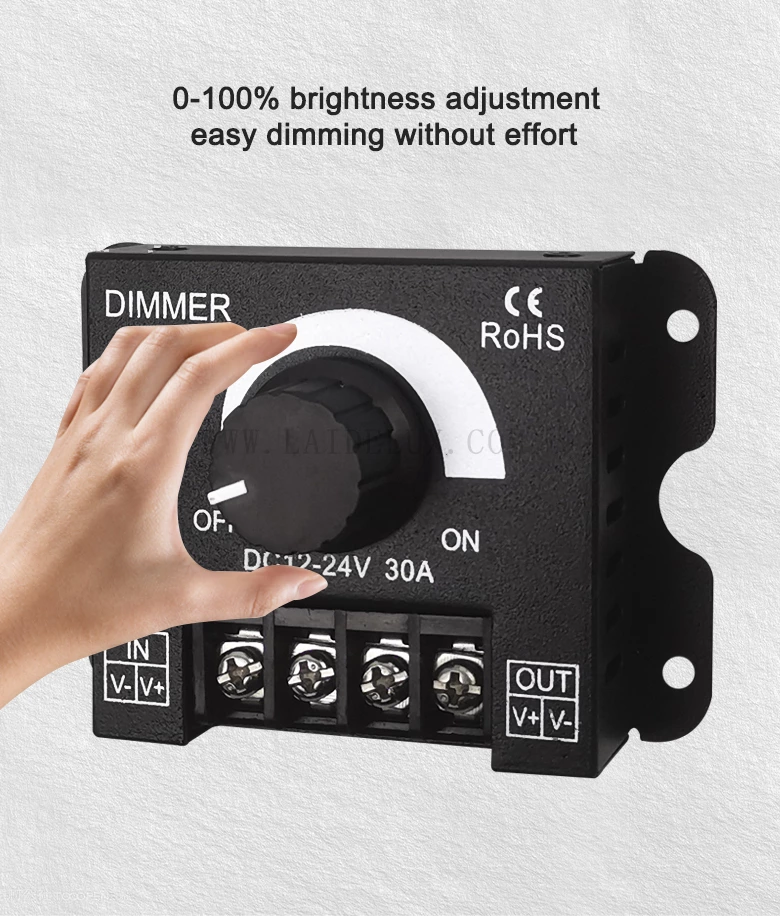 Led Dimming Controller(PWM digital stepless dimming)