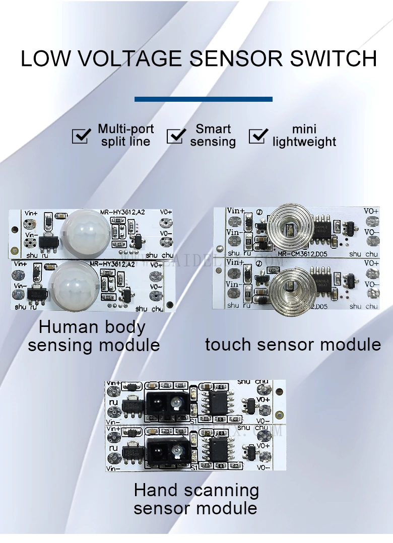 Low Voltage Sensor Switch