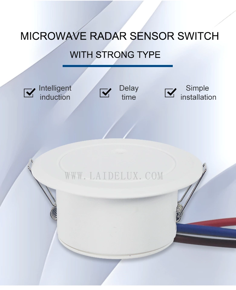 Microwave radar sensor switch With strong type