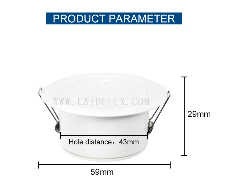 Microwave radar sensor switch With strong type