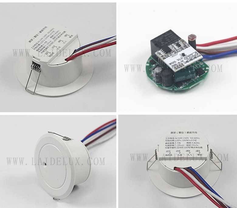 Microwave radar sensor switch With strong type