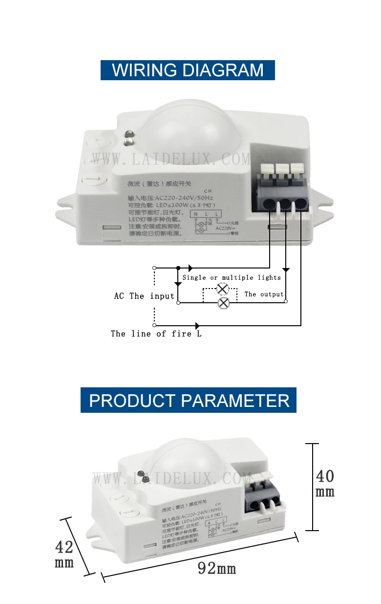 Microwave Radar Sensor（1）