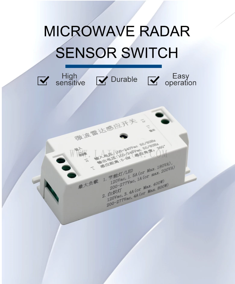 Microwave Radar Sensor Switch