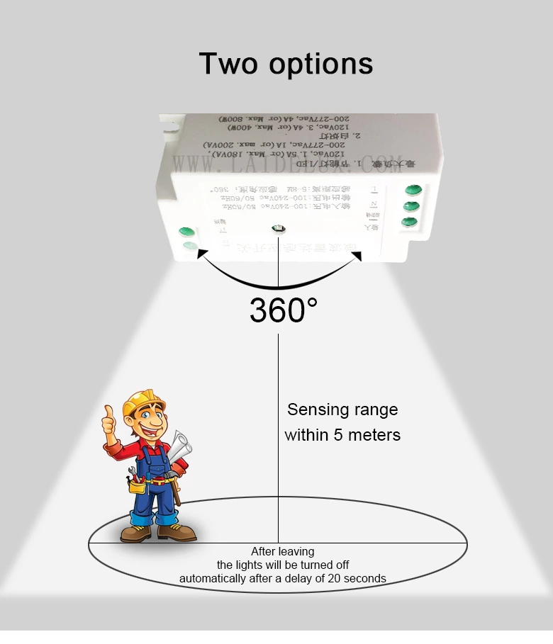 Microwave Radar Sensor Switch