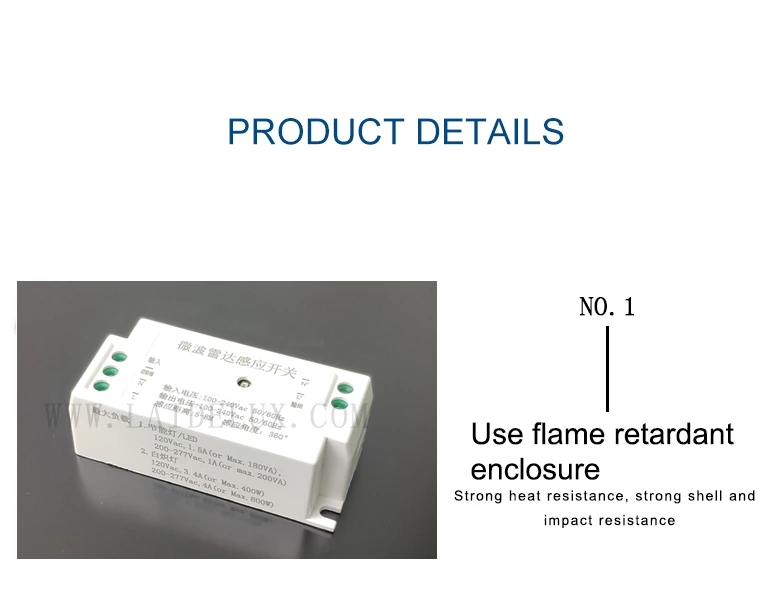 Microwave Radar Sensor Switch