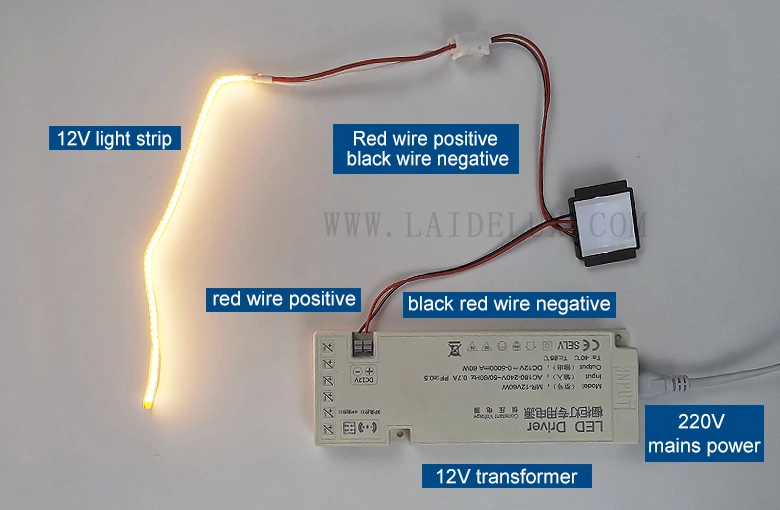 Mirror Touch Sensor Switch