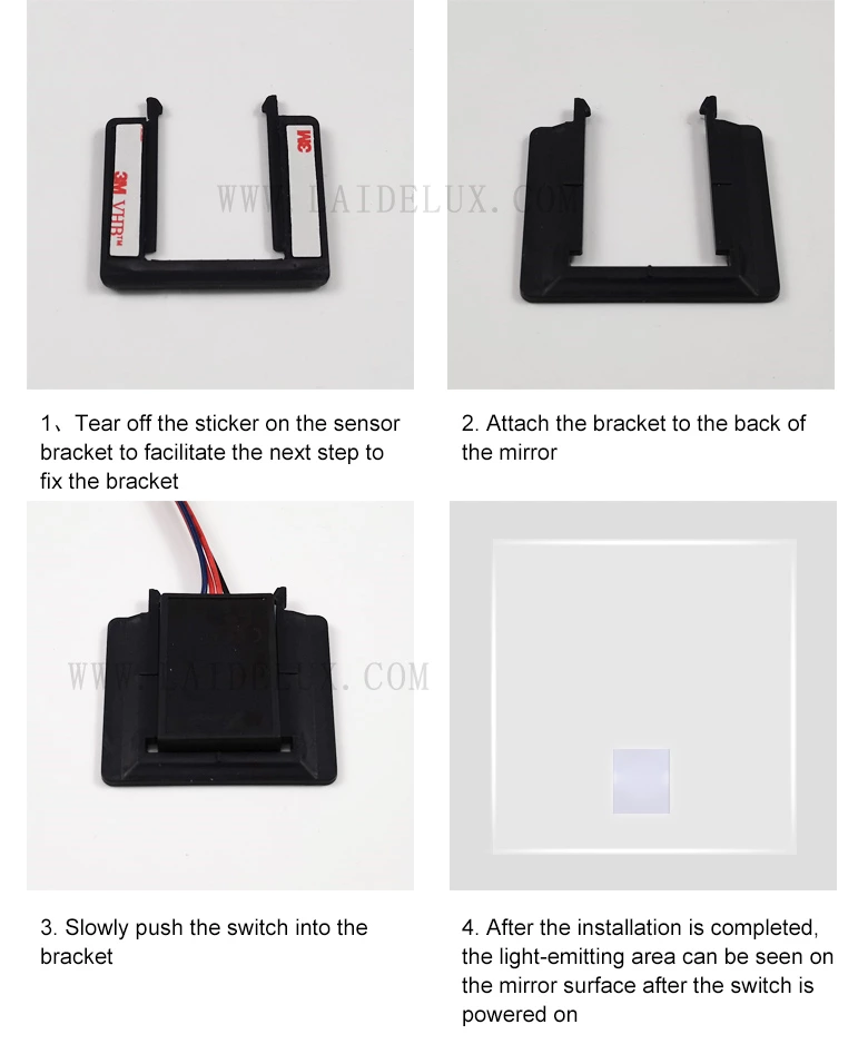 Mirror Touch Sensor Switch