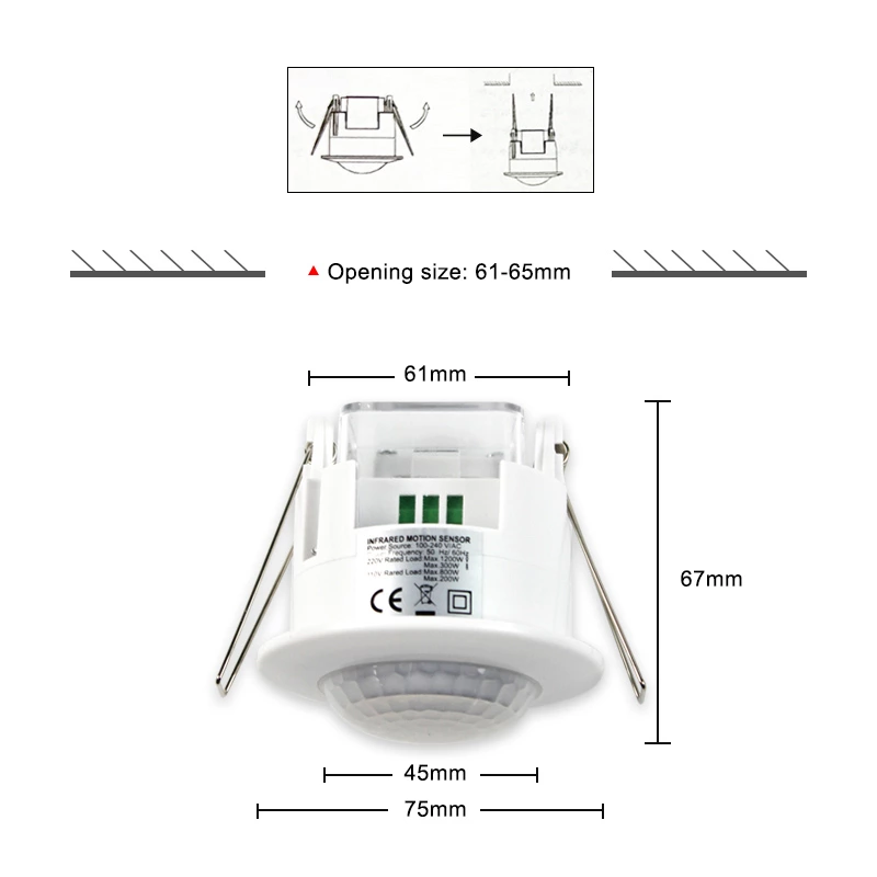 Embedded  Induction Switch