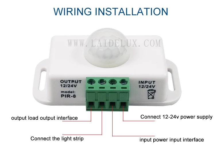 Pir Motion Sensor Switch（Low voltage ）