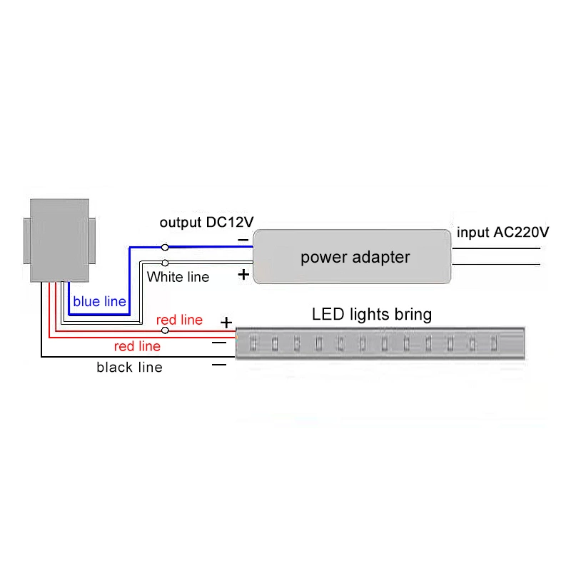 Bathroom Mirror Touch Sensor Switch