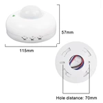 3 Button Adjustable Pir Motion Sensor Switch