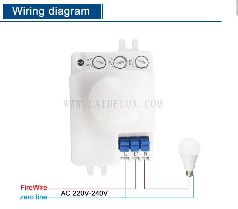 Radar Adjustable Sensor