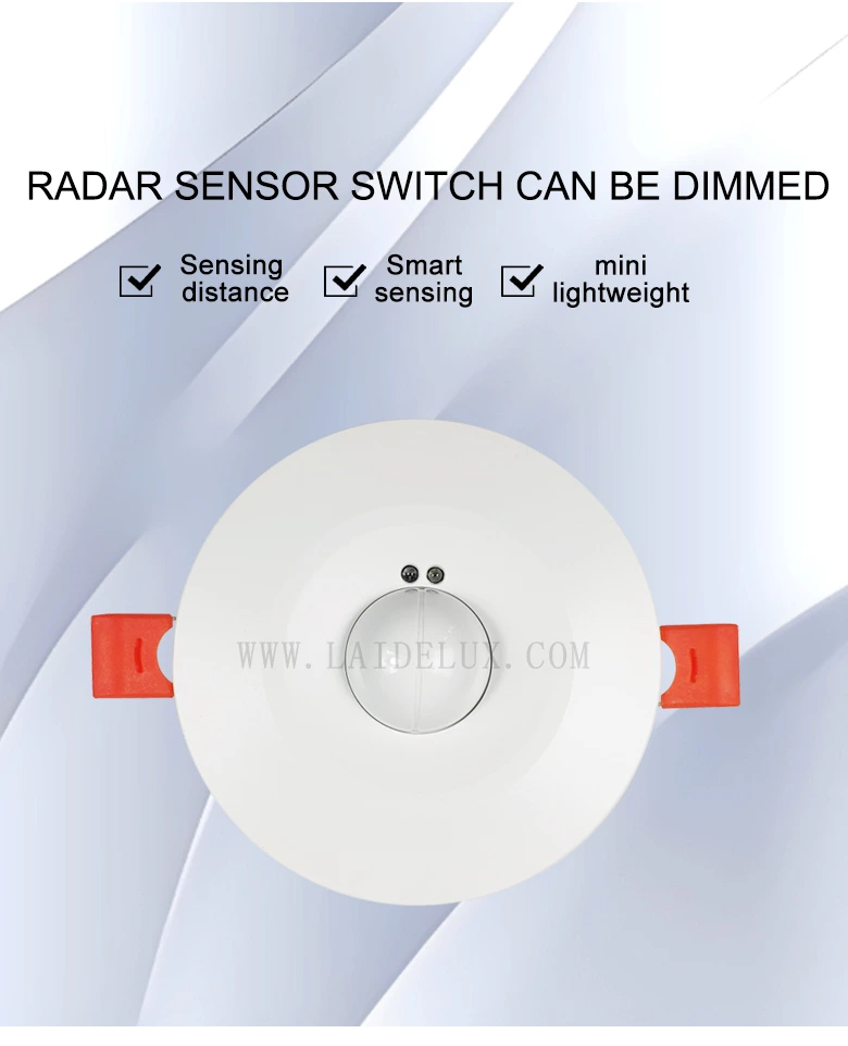 Radar Sensor Switch Can Be Dimmed