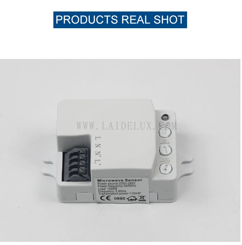 Radar Sensor Switch Is Adjustable