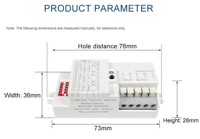 Radar Sensor Switch Module