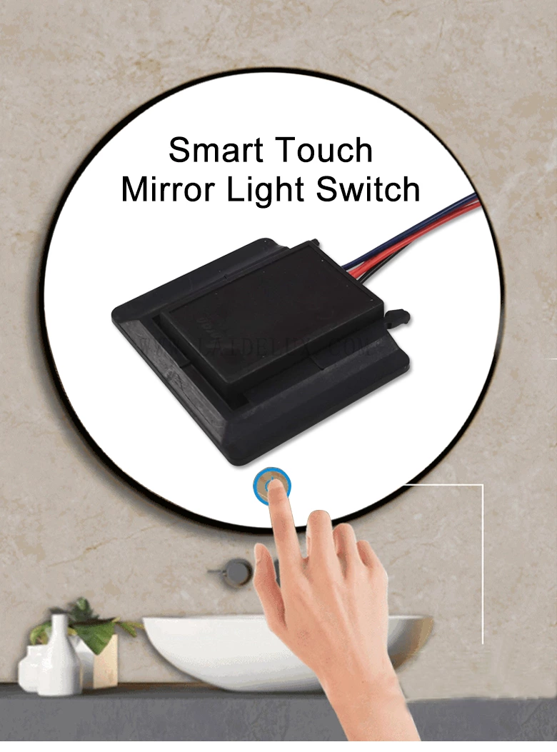 Smart Touch Mirror Light Switch