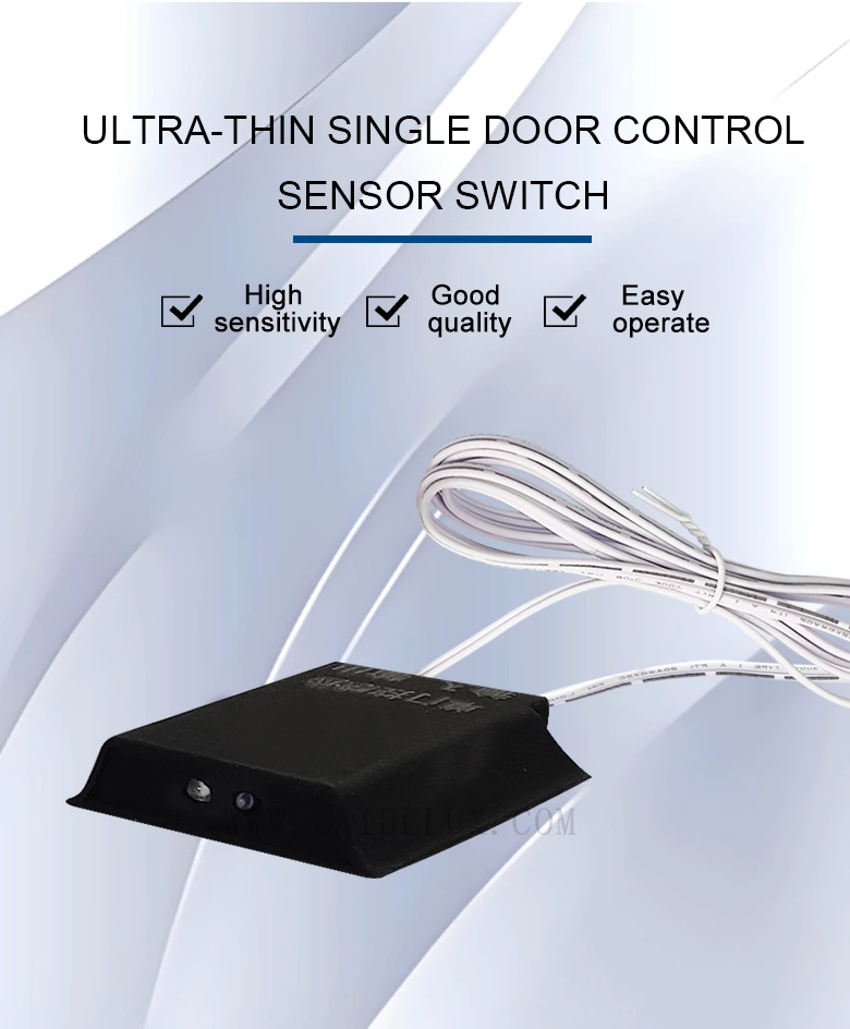 Ultra-thin Single Door Control Sensor Switch