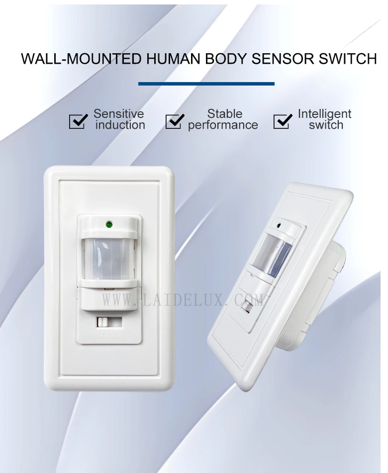 Wall-mounted Human Body Sensor Switch