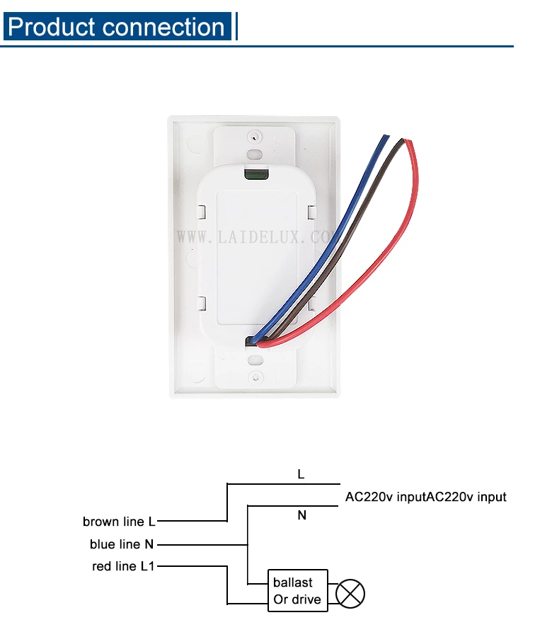 Wall Pir Motion Sensor