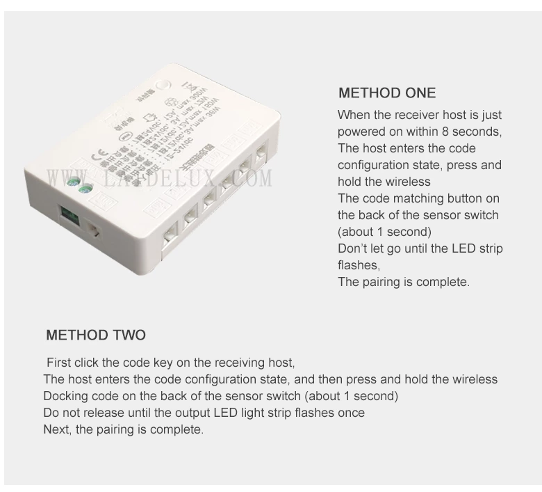 Wireless Body Sensor Switch