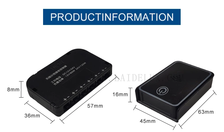 Wireless Touch Control Switch