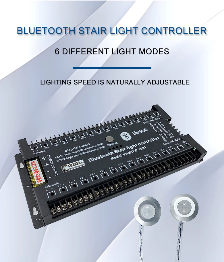 PIR Bluetooth Stair Light Controller