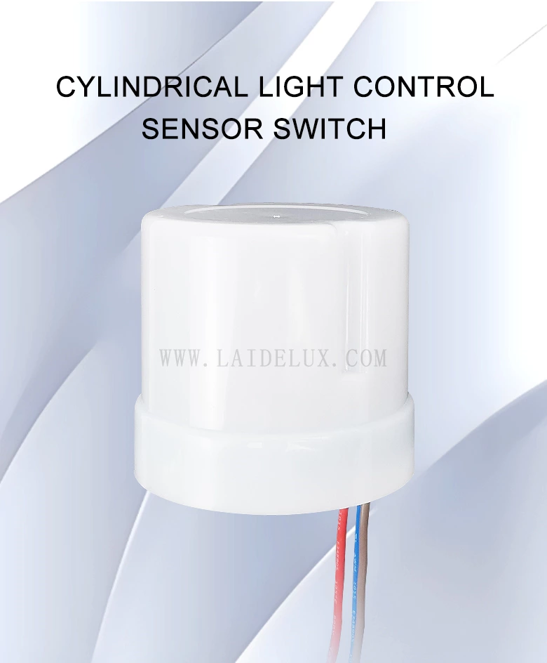 Cylindrical Light Control Sensor Switch