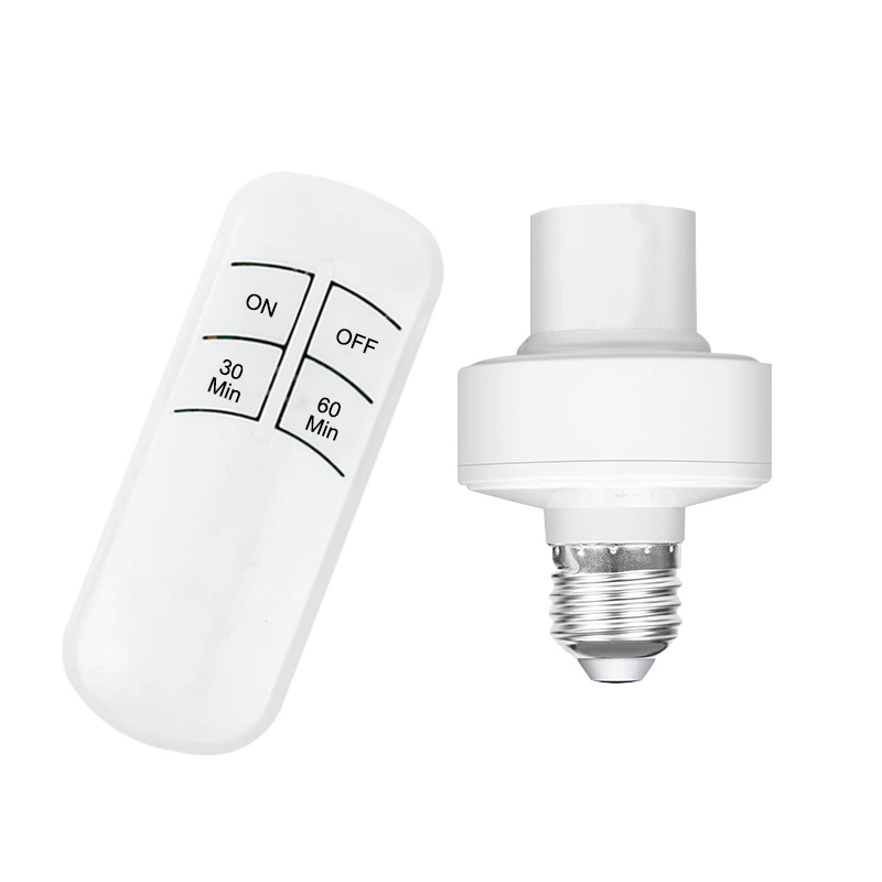 Wireless E27 Lamp Holder Switch