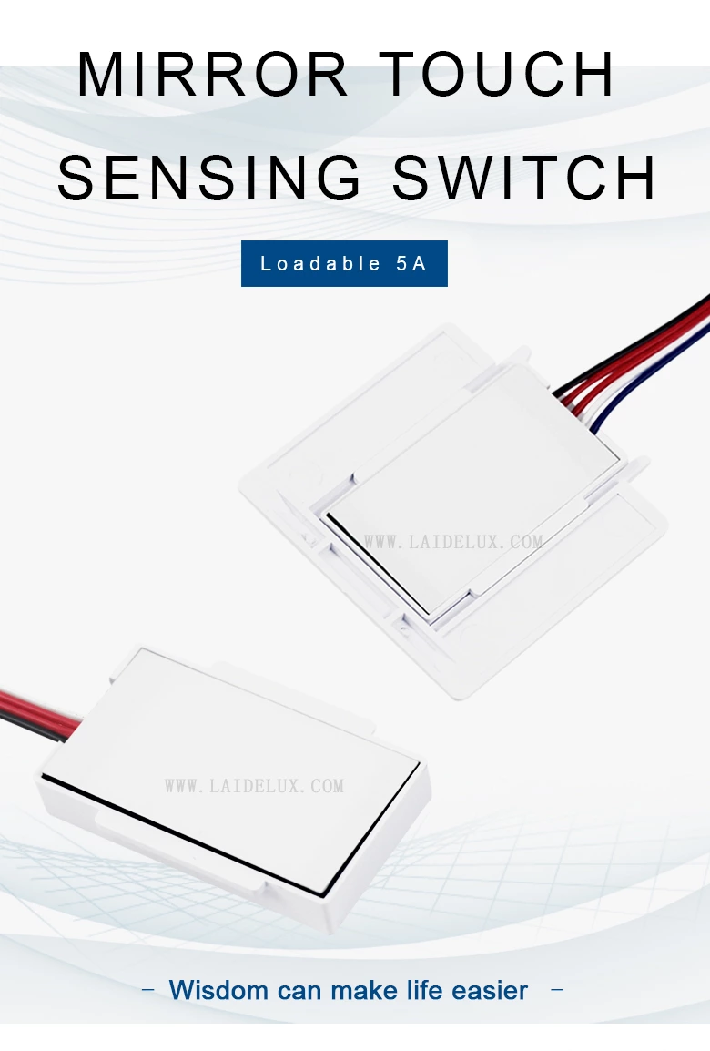 Mirror Touch  Sensing Switch