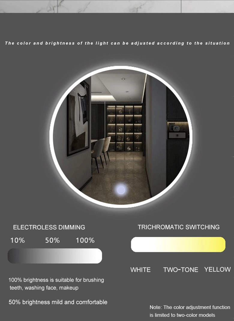 Mirror Touch  Sensing Switch