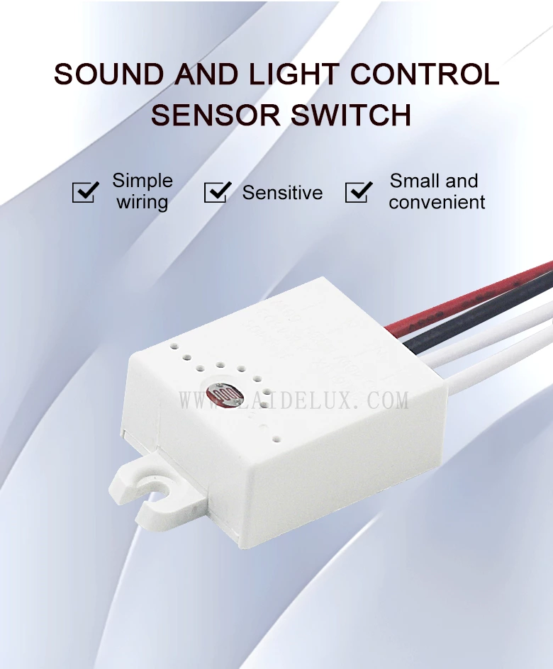 Sound And Light Control  Sensor Switch