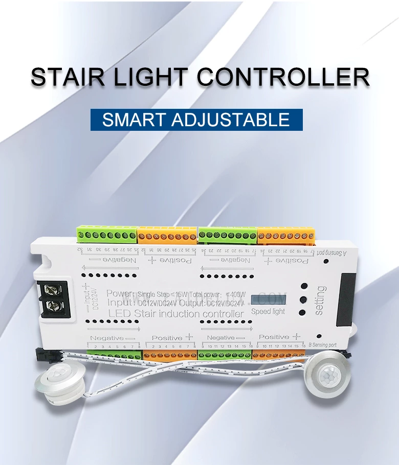 PIR motion Stair Light Controller